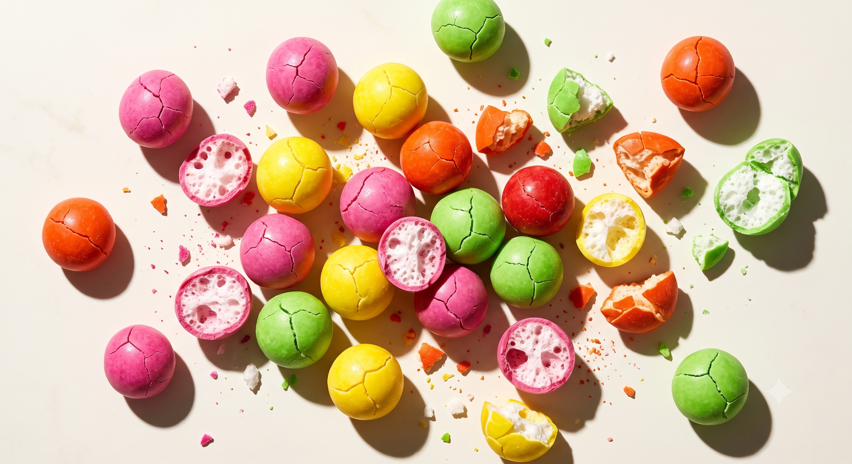 Bonbons KRAKK — Bonbons freeze dried